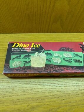 Dino Ice Dinosaur Ice Cube Tray - Green